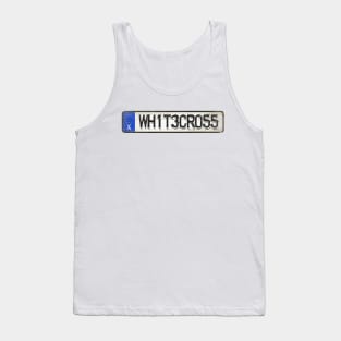 Whitecross - License Plate Tank Top